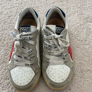 Kids golden goose size 26